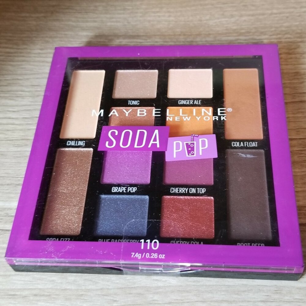 Maybelline New York Soda Pop Eye Shadow Palette #110 New SEALED